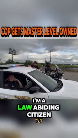 Cop Gets Master Level Owned p5 #fyp #harveyfreebird #police #following #freebird4u🦅 