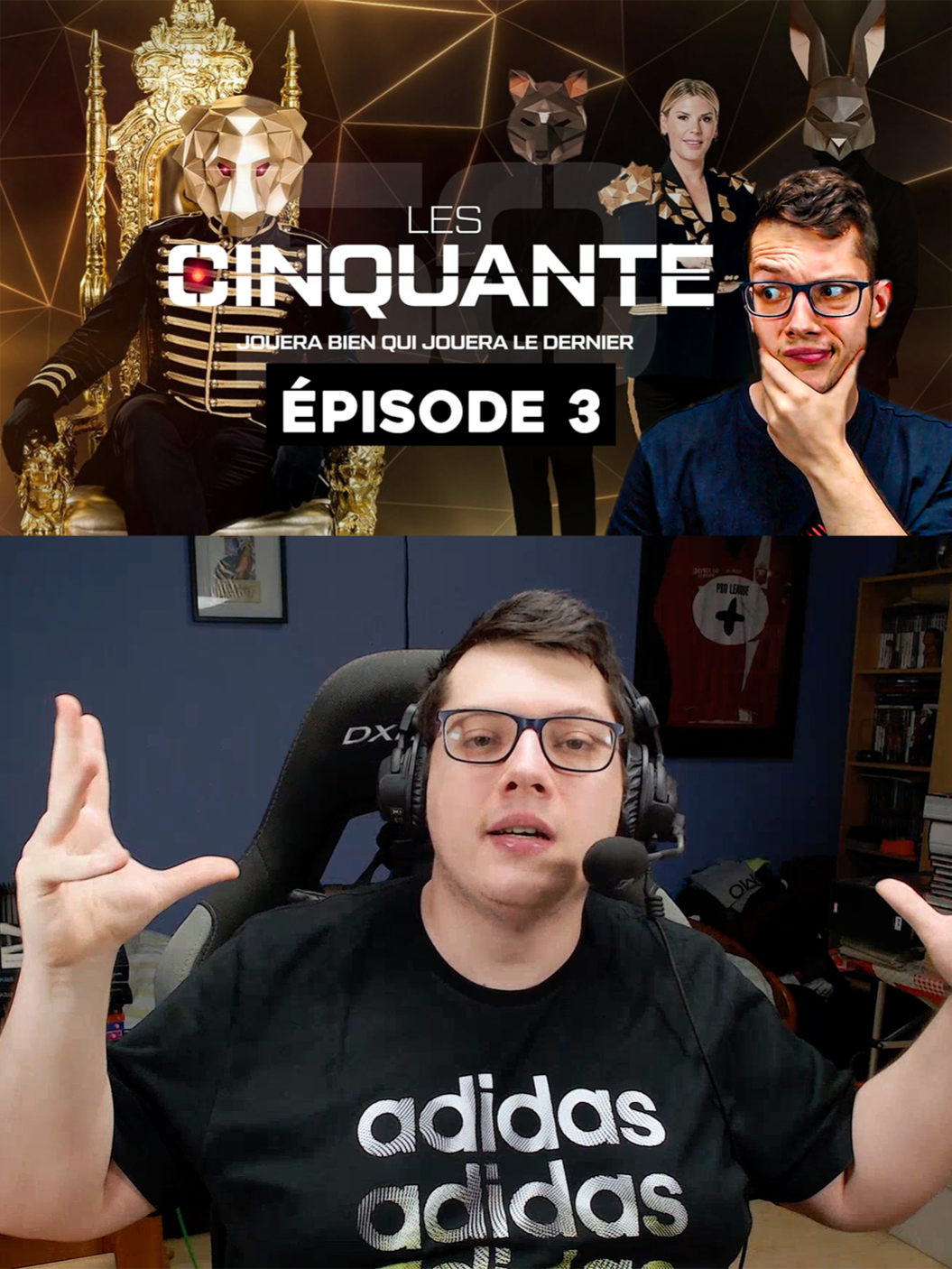Elle m’a donné mal au crâne 😵 👁‍🗨 Voici un extrait de ma critique sur l'épisode 3 de la saison 3 de Les Cinquante, une téléréalité de @w9lachaine sorti en septembre 2024. 🎬 La vidéo complète 👇 ▶️ https://youtu.be/h7TkPWdgWtg 🌐 Mes chaînes : ▶️ Ma chaîne YouTube 👉 https://www.youtube.com/@AnthoxOneLife_Critique ▶️ Ma chaîne Twitch 👉 https://www.twitch.tv/anthoxonelife_tv 📝 Le 1er jeu pour augmenter la cagnotte a commencé. Et pour ouvrir le bal, c'est @hillarygiovanni et Kim Glow qui s'y collent. En revanche, @kim.glow.official n'arrêtait pas de hurler même lorsqu'il ne se passait rien !  📢 Tous mes réseaux sociaux 👉 bio.link/anthox_onelife #les50 #lescinquante #telerealite2024