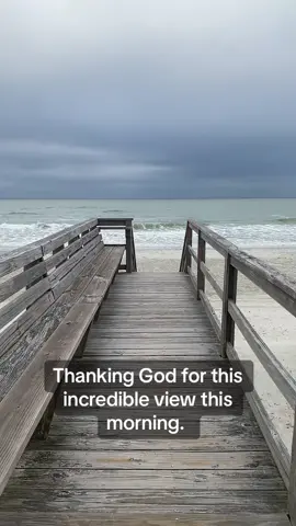 This view is absolutely a gift from God. #beach #travel #traveltok #southcarolina #christian #christiantiktok #mom
