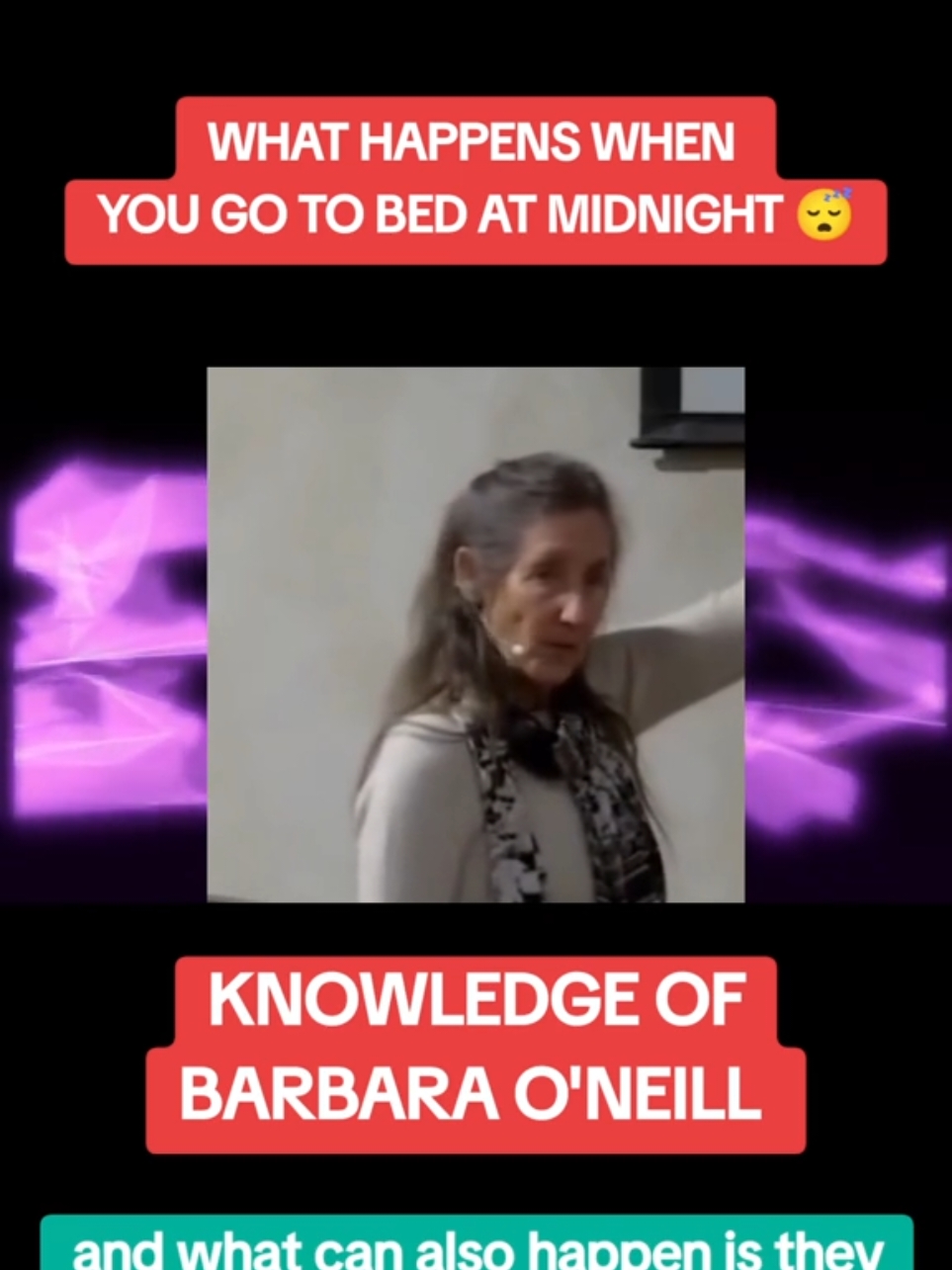 BARBARA O'NEILL  WHAT HAPPENS WHEN SOMEONE GOES TO BED AT MIDNIGHT 😴 #fyp ##tiktok #fyppppppppppppppppppppppp #entertainment #barbaraoniell #trending #tikrok 