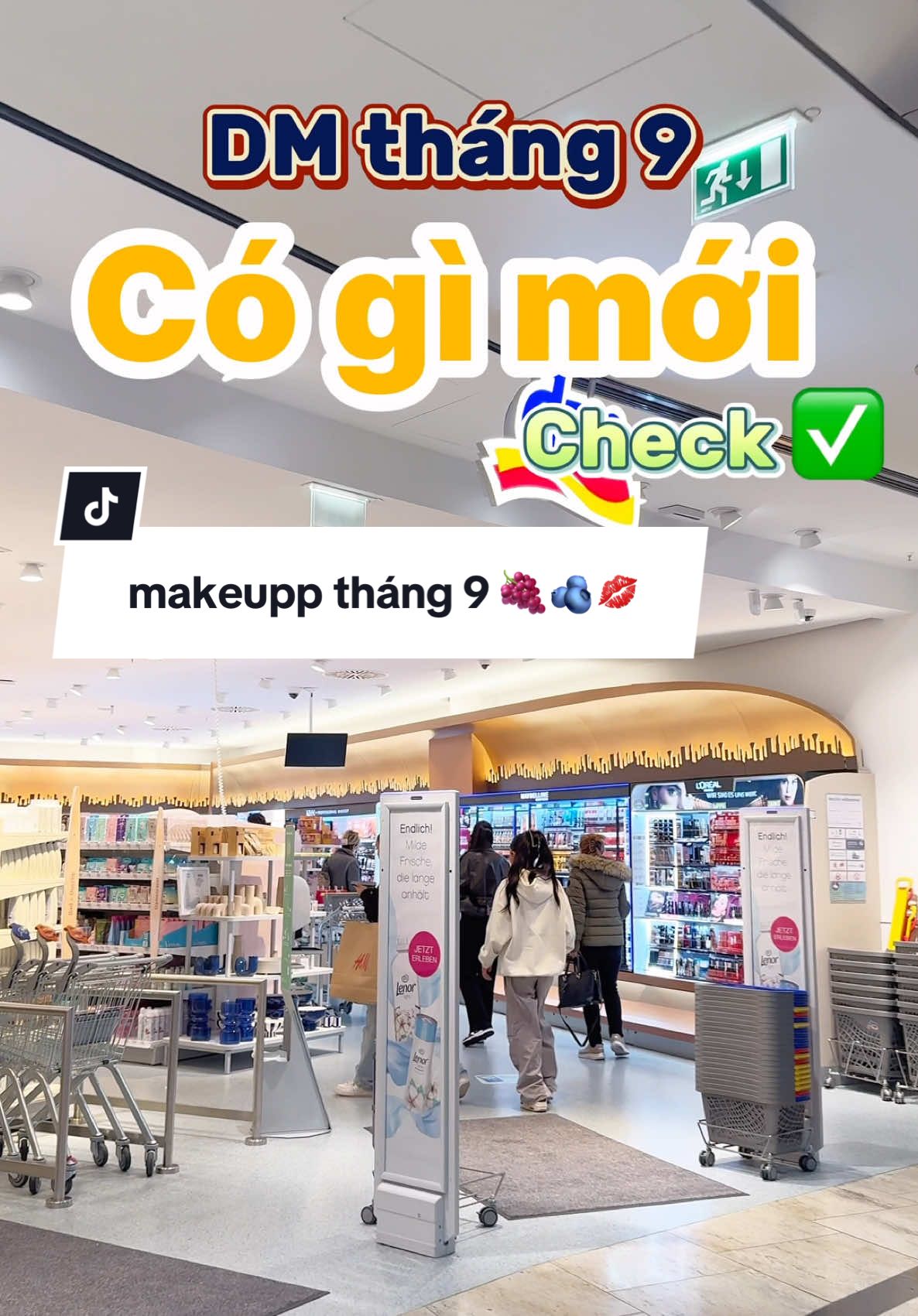 Dm tháng 9 có gì mới check ✅ Quá trời là makeup xinh xắn gòy 🍇🫐🫧 #haniingermany #duhocsinhduc🇩🇪🇻🇳 #dmhaul #makeup #fy 