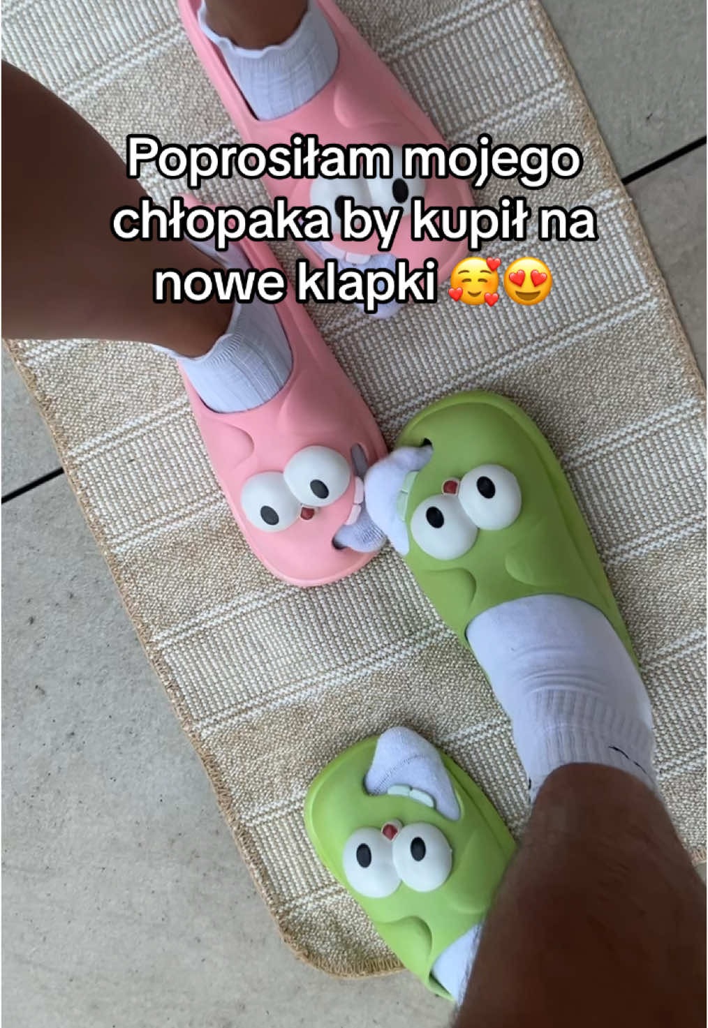 Zakochałam się na nowo 🫶🏼💕 #Love #couplegiftideas #couplegoals #slippers 