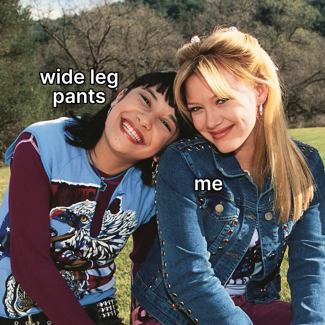 You served us well, skinny jeans 🙏 . . . 🎥: Lizzie McGuire