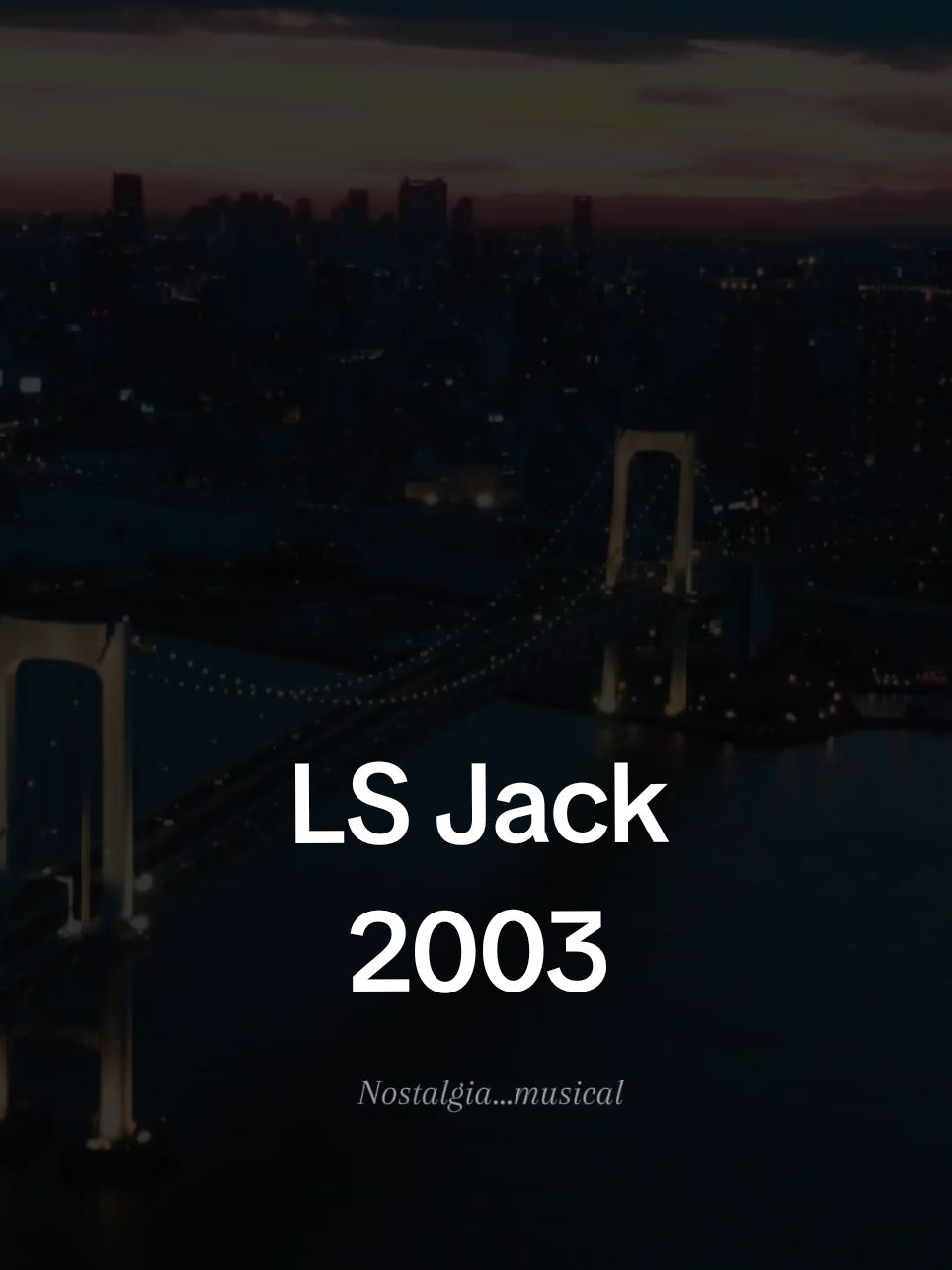 Sem Radar- Ls Jack, 2003 #Lsjack #semradar #poprocknacional #anos2000 #anos2000musicas #nostalgiamusical #tipografiasmusicas 