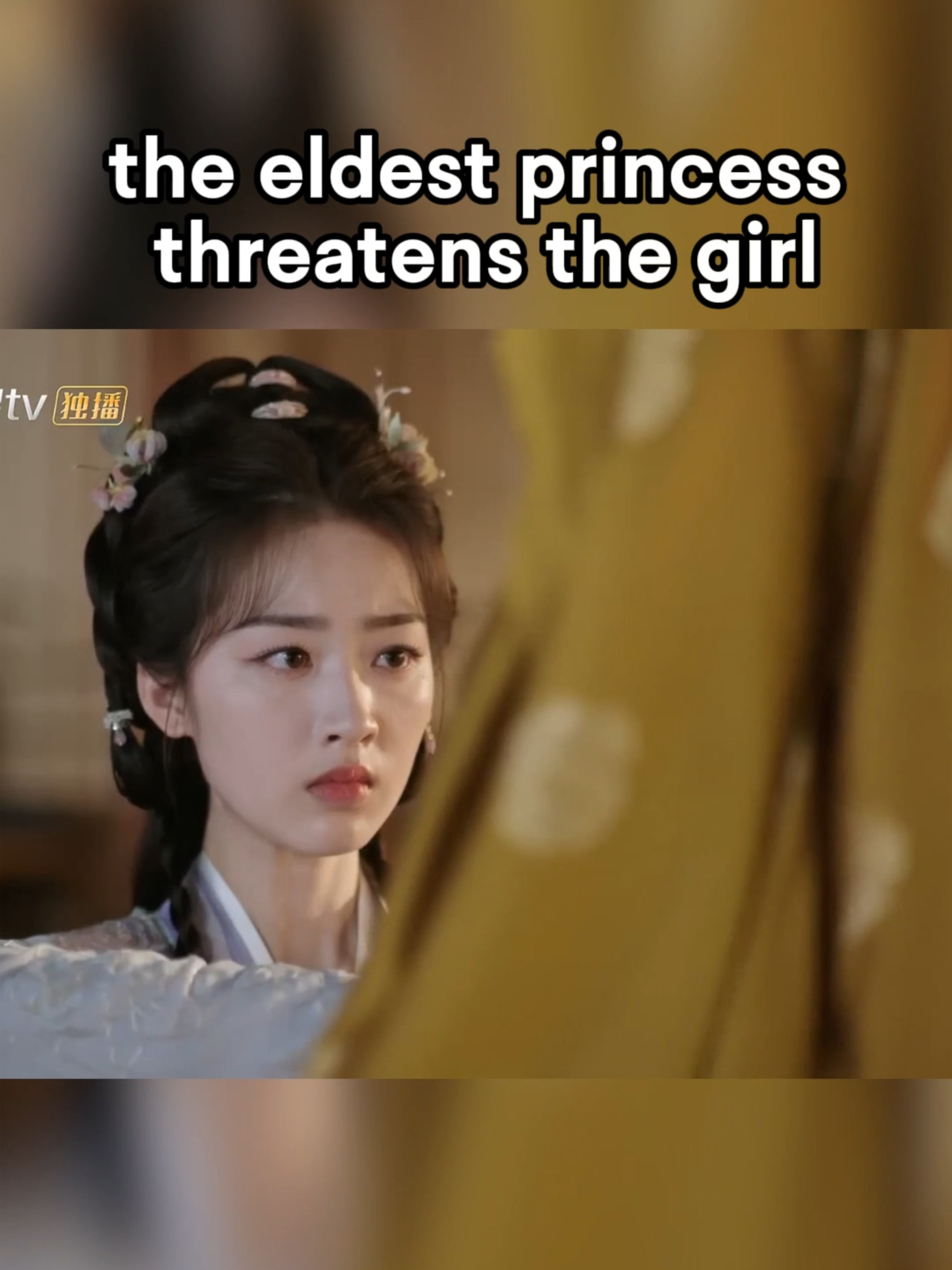 Yan Xing is in danger, the eldest princess threatens the girl #MelodyOfGoldenAge #DingYuxi #DengEnxi #cdrama #drama #MangotvSweetdrama #RyanDing  Mobile users download MangoTV App 👉 https://d.mgtv.com/zD-P