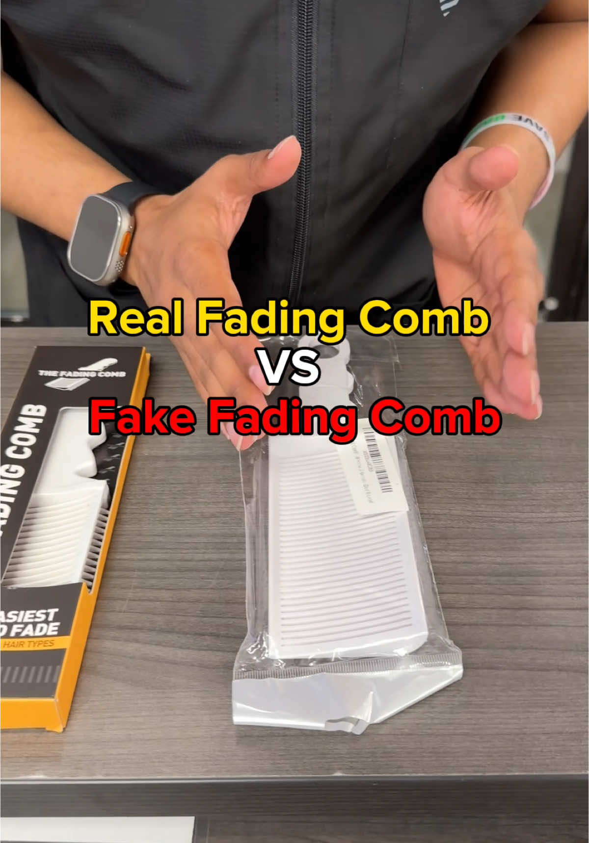 Real ✅ vs Fake ❌ Fading Comb ‼️ We are the first and real fading comb then China found out about us…⁣ ⁣ ⁣ Click the Link in Bio  and Order Yours Now 🛒⁣⁣⁣⁣🛍️ ⁣⁣⁣⁣⁣ ⁣⁣⁣⁣⁣ #Thefadingcomb #fade #barber #taper #barberlife #haircut #hairstyle #taperfade 