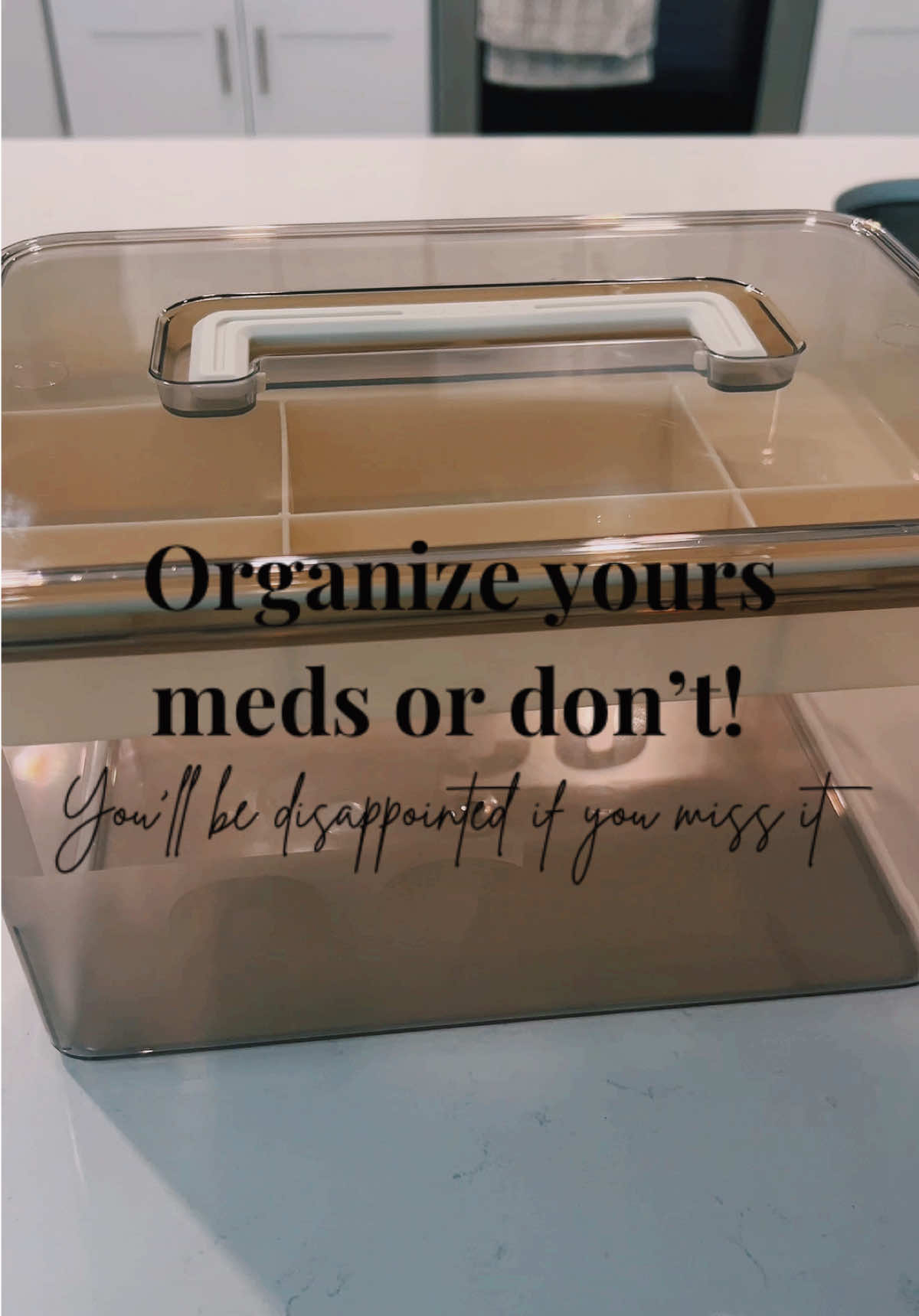 Organize all your medical supplies! #organize #TikTokShop #bathroom 