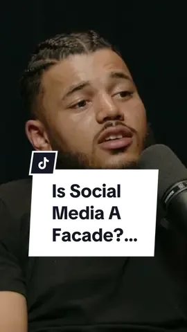 Is social media a facade?… ⤵️ 🎙️A clip from the latest episode of Side by Side Podcast with Kazi Shafiqur Rahman - Link In Bio 