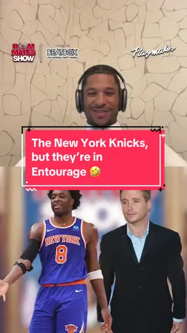 The New York Knicks, but they’re in Entourage 🤣 Powered by @BeatBox Beverages🧃 - The Original Party Punch #knicks #nyc #newyork #knickstape #knicksbasketball #NBA #entourage 