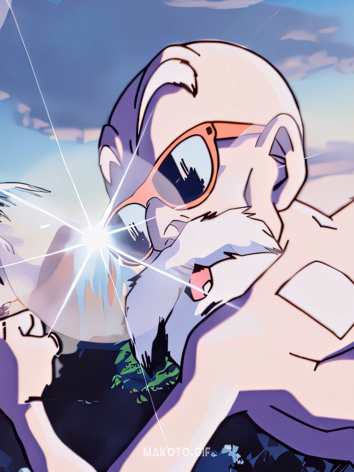 #dragonball #goku #roshi #supersaiyan #anime #animeedit