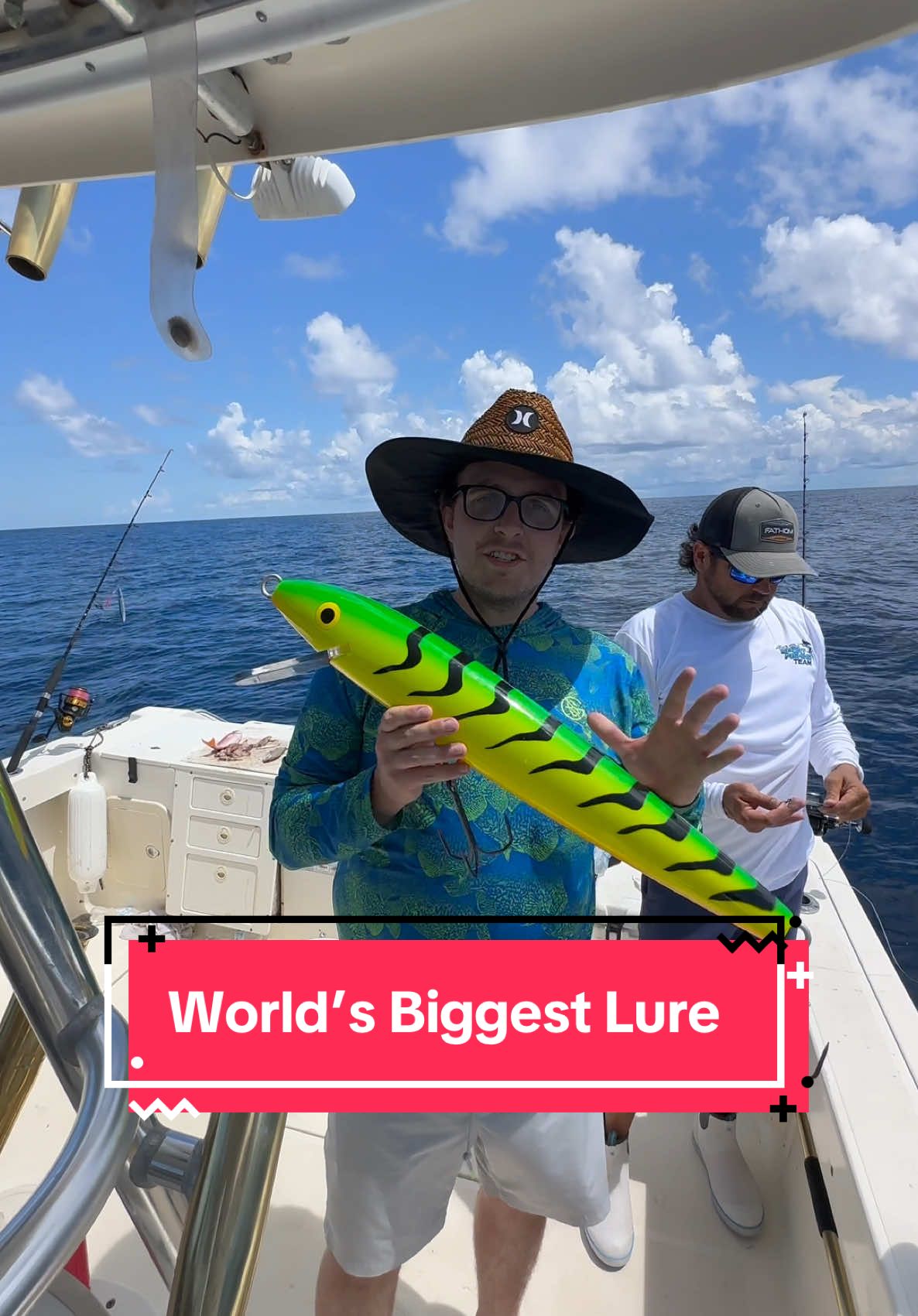 Replying to @feeeeeooooo Can we catch something on this? 😮#worldrecord #saltwater #saltwaterfishing 