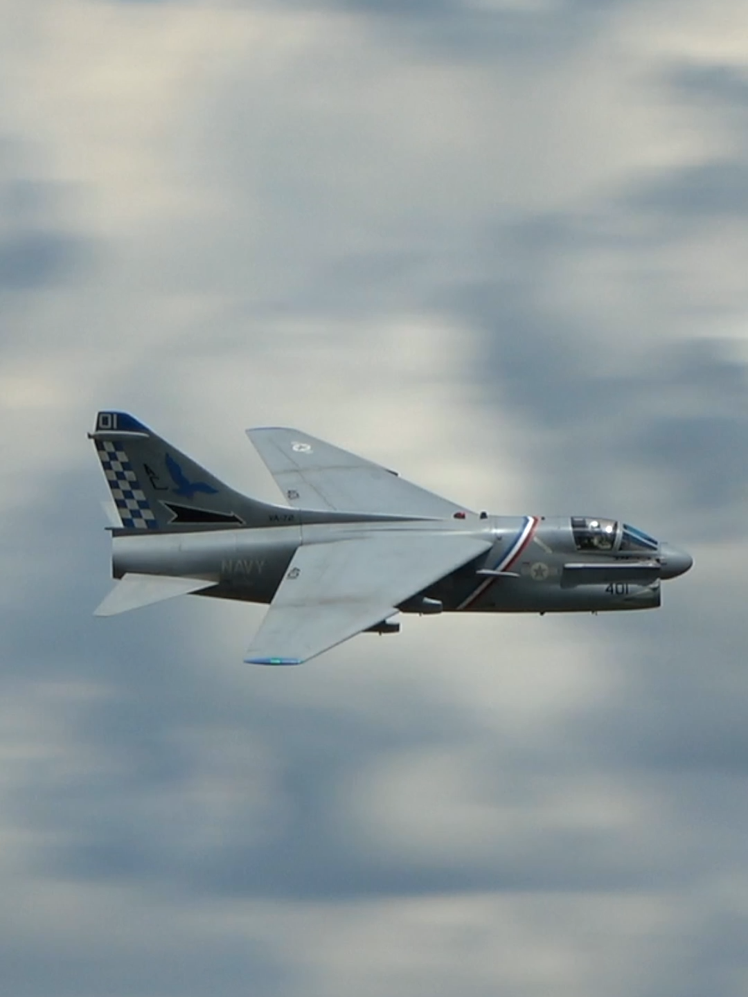 Still one of my favorite models even after 18+ years of flying it, this JHH A-7 Corsair II is also one of my fastest and most challenging to fly as well.  Powered by a 12s 90mm EDF, the funny thing is, even with the clip slowed down to 50% speed, it still looks fast! 😆  I love the looks of it in flight too, it really looks wicked in the air based on the aircraft configuration. 🎥 @hobbyview #scalemodel #rcplane #scalemodelling #aviationgeek #rcplanes #aviationlovers #Flyday #aeroplane #thercgeek #slowmotion #awesome #rcscale #aeroplanes #RCHobby #avgeek #aviation #instaplanes #maker #scalemodeling #rcjet #jet #flight #rcflight