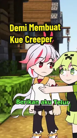 ada yg mau nyicip kue ala creeper girl? #creeper #animasiminecraft #Minecraft #minecraftmemes #minecraftanimation #minecrafttutorial #animasi #animasisekolah 