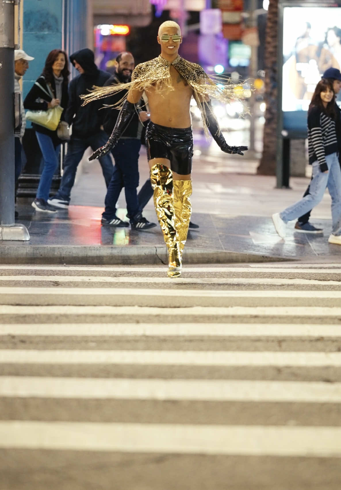 Here to bring the smiles :) @Nasty Gal #heels #Runway #strut #crosswalk #nastygalsdoitbetter 