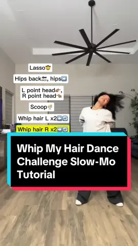 Slow mo tut for Whip My Hairrr ! The nostalgia in this one is real, glad y’all are enjoying this one as much as I am !😭🫶🏽 DC: @Zo  #whipmyhair #dancetutorial #dancechallenge #viraldance