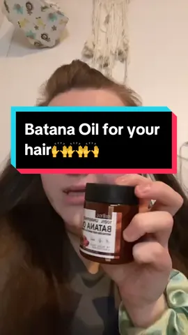 Upping my hair game😬 #batanaoil #batana #batanaoilbenefits #hair #hairtok #hairoil #hairgrowth #haircare 