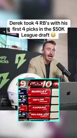 REMINDER: @Betr Derek has NEVER won a fantasy league in his life 😭 #fantasyfootball #fantasyfootballtips #fantasyfootballadvice #fantasyfootballdraft #fantasyfootballhq #fantasyfootballtiktok #fantasyfootballtrade 