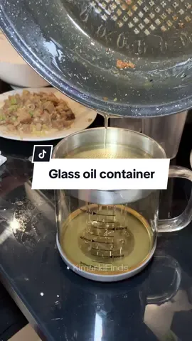 Stainless steel Glass Oil container Large Capacity Oil Jug Oil Bottle With Lid Oil Cooking Oil Filter #glassoilbottle #oilcontainer 