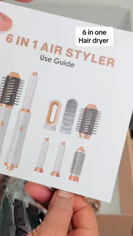 Hair Dryer Brush, 6 in one for all hairstyles #hairstyle #dryer #tiktokmademebuyit #tiktokfinds 