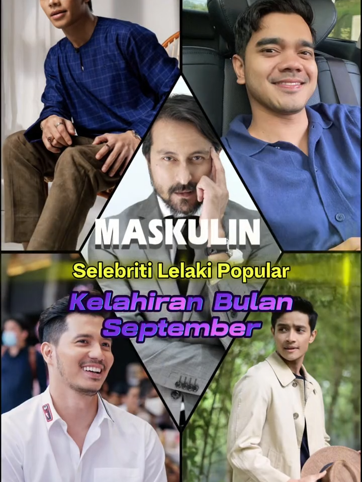 Mengikut kajian, individu yang lahir pada bulan September ni selalunya adalah orang yang setia. Cuba anda lihat betul ke? #maskulin #selebriti #selebritilelaki #lelaki #september #setia #fyp