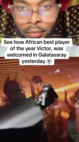 Victor Osimhen African best player of the year in Turkey. Galatasary football team, new player. #fyppppppppppppppppppppppp #foryou #foryourpage #trending #creatorsearchinsights #fypシ゚viral #newsound #fyp #galatasaray #footballtiktok 