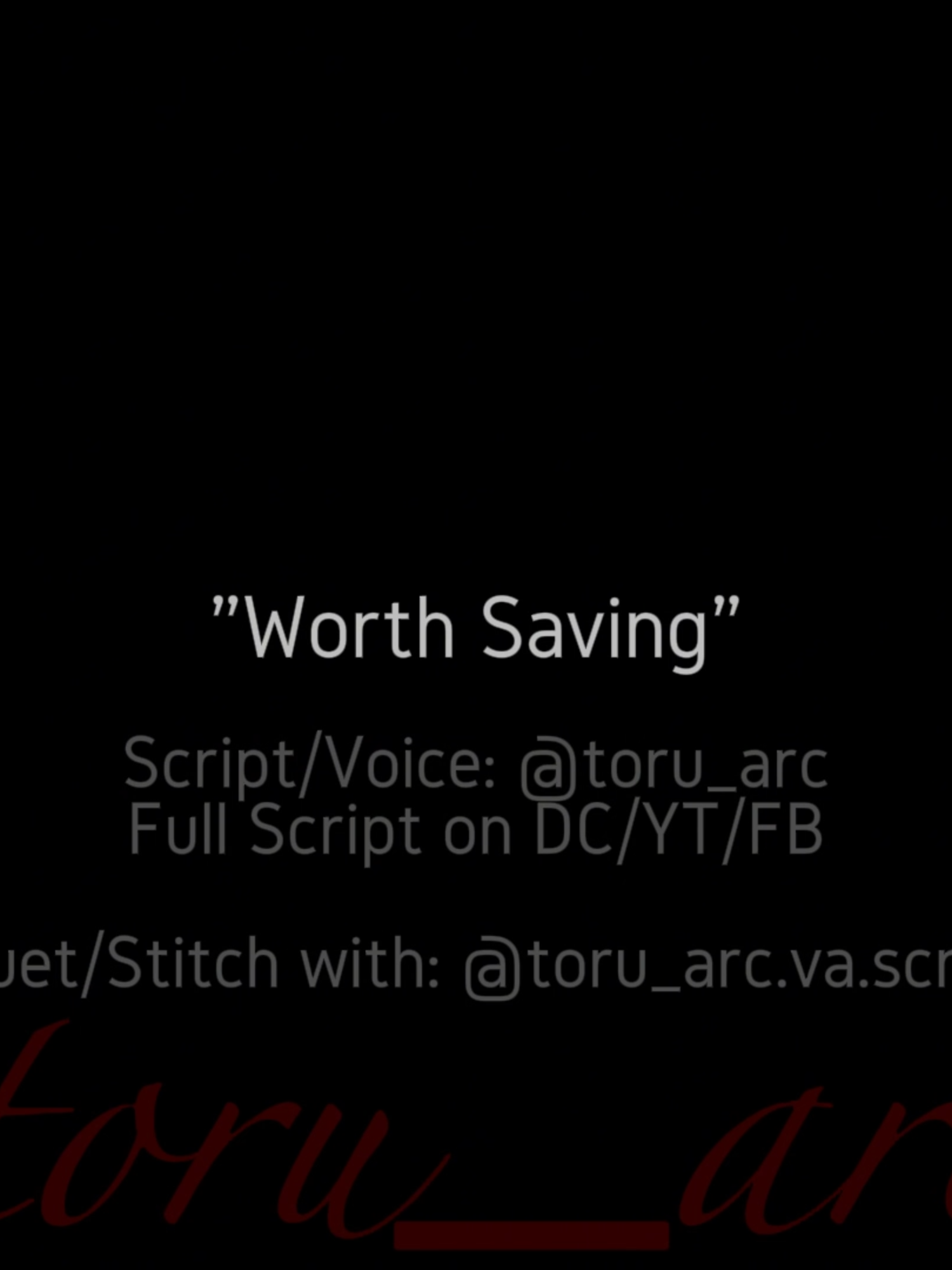 [“Worth Saving”] Script/Voice: #toru_arc  Full Script on DC/YT/FB Duet/Stitch with: @toru_arc.va.scrip  Sound: #sebwery  #japanesevoiceacting #voiceactingchallenge #va #voiceactingscripts #scriptbytoru_arc #voicedbytoru_arc