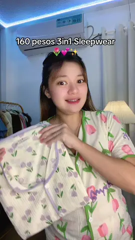 Di pwedeng mukhang basahan ang pantulog ko lalo na kapag manganganak ako! #fyp #djkaycee #TikTokFashion #Tfashion #preggyootd #foryou #foryoupage #djkayceepreggyootds #3in1sleepwear 