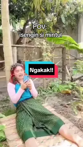 isengin dulu #haluajadulu #ngakakabis #lucu #gadisdesa #viralvideo #viraltiktok #fypシ゚viral #mentahanvideo #cewecantik #komedi #kontenhalu #fyp #cewethailand #lucu_ngakak #ngakakbanget 