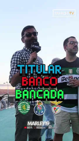 Titular | Banco | Bancada 🔥 Concordas? 👀 #futebol #benfica #sporting #porto #fy #fyp