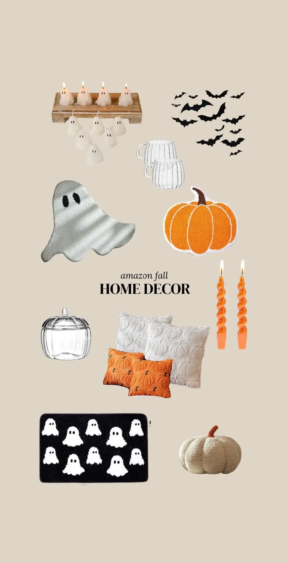 AMAZON FALL DECOR 🍂🤎🎃 🔗 on my sf #falldecor #amazonhome #amazonhomefinds 