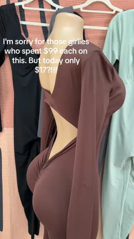 So pretty!!#longsleeve #jumpsuit #jumpsuitstyle #backless #backlessjumpsuit #flexible #comfyclothes # #timeoff #timeoffyoga #timeoffsports#sportswear #yogawear#gymwear#outfit2024#Fallfreshness#Falloutfits#Earthtone#dealdrops #laborday#Halloween2024#blackfriday#tiktokshopblackfriday#spotlightfinds#womernswear#tiktokshopbacktoschool#OOTD #tiktokmakemebuyit #tiktokshop