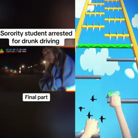 Sorority student arrested for drunk driving#cops #police #bodycam #policeoftiktok #foryou #fypp #viral #capcut 