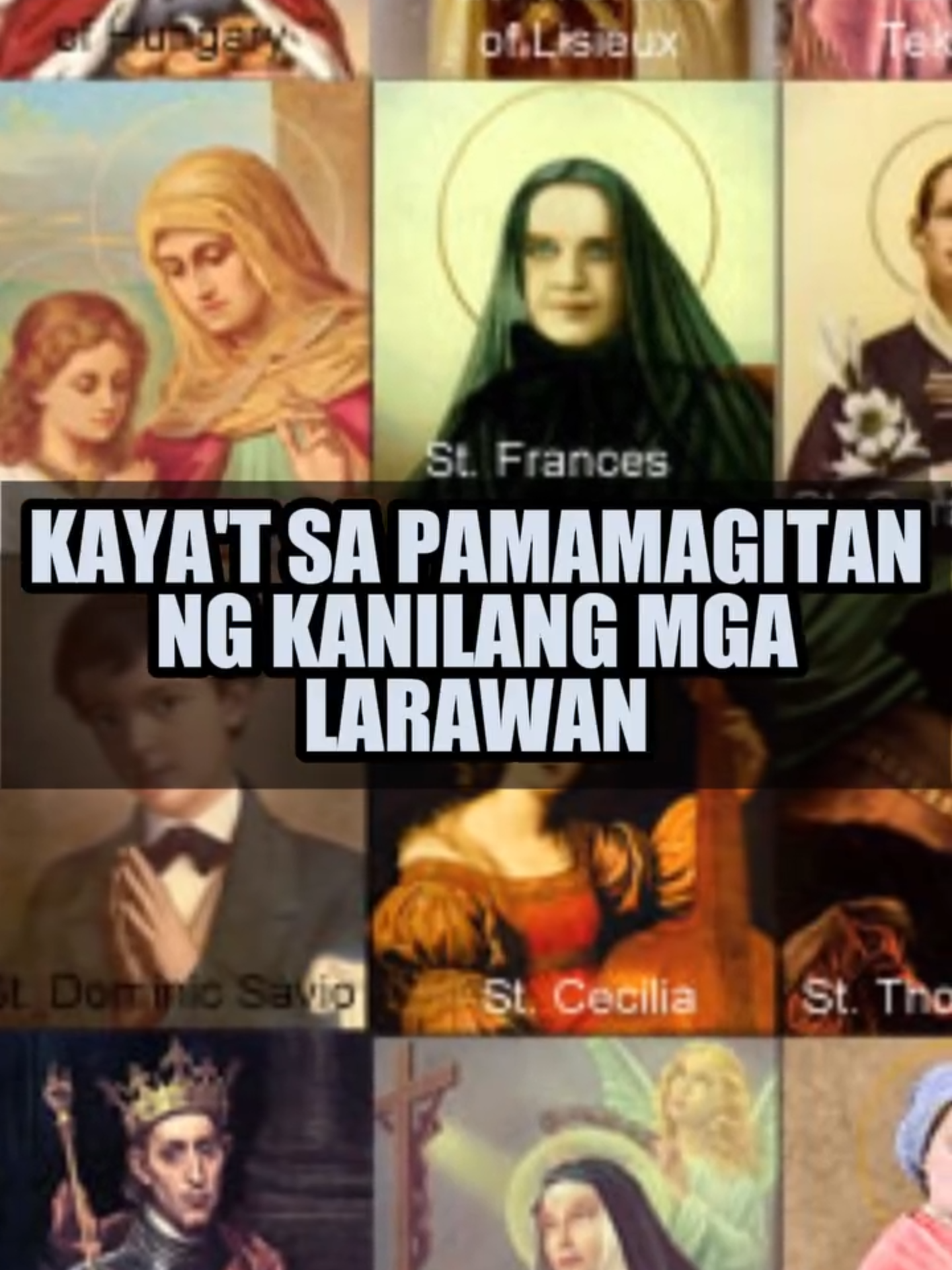 BAKIT MAYROONG SACRED IMAGES ANG MGA KATOLIKO? #CATHOLIC #SACREDIMAGES #DEBATES #CHRISTIANITY #CATHOLIC #CATHOLICFAITHDEFENDERS #BIBLE