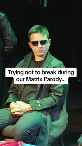 Epic fail… #matrix #parody #sketch #comedy #sketchcomedy #snl #funny #omg #lol #laugh #show #imbm #nyc @WayoftheSean @Jackson Hinden 