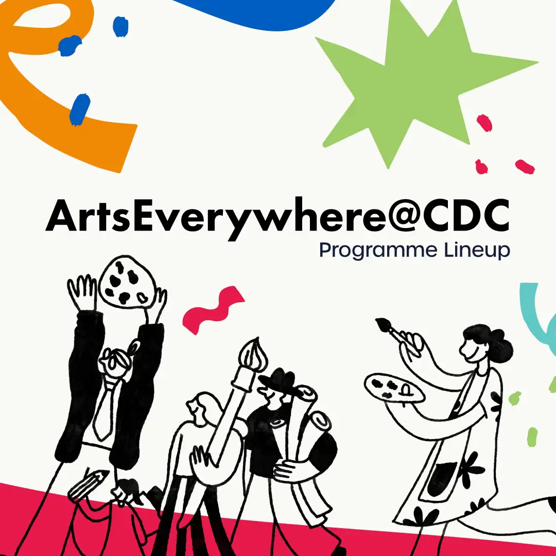 Unlock the world of local arts with ArtsEverywhere@CDC – your ticket to thrilling shows, workshops and more. 🔓 🎨 Check out our #linkinbio for full details. 🔗 #ArtsEverywhereCDC #LocalArts #CreativeJourney #JustCatch #CatchSG #ExploreSingapore #OurSGArts #ThingsToDoSG