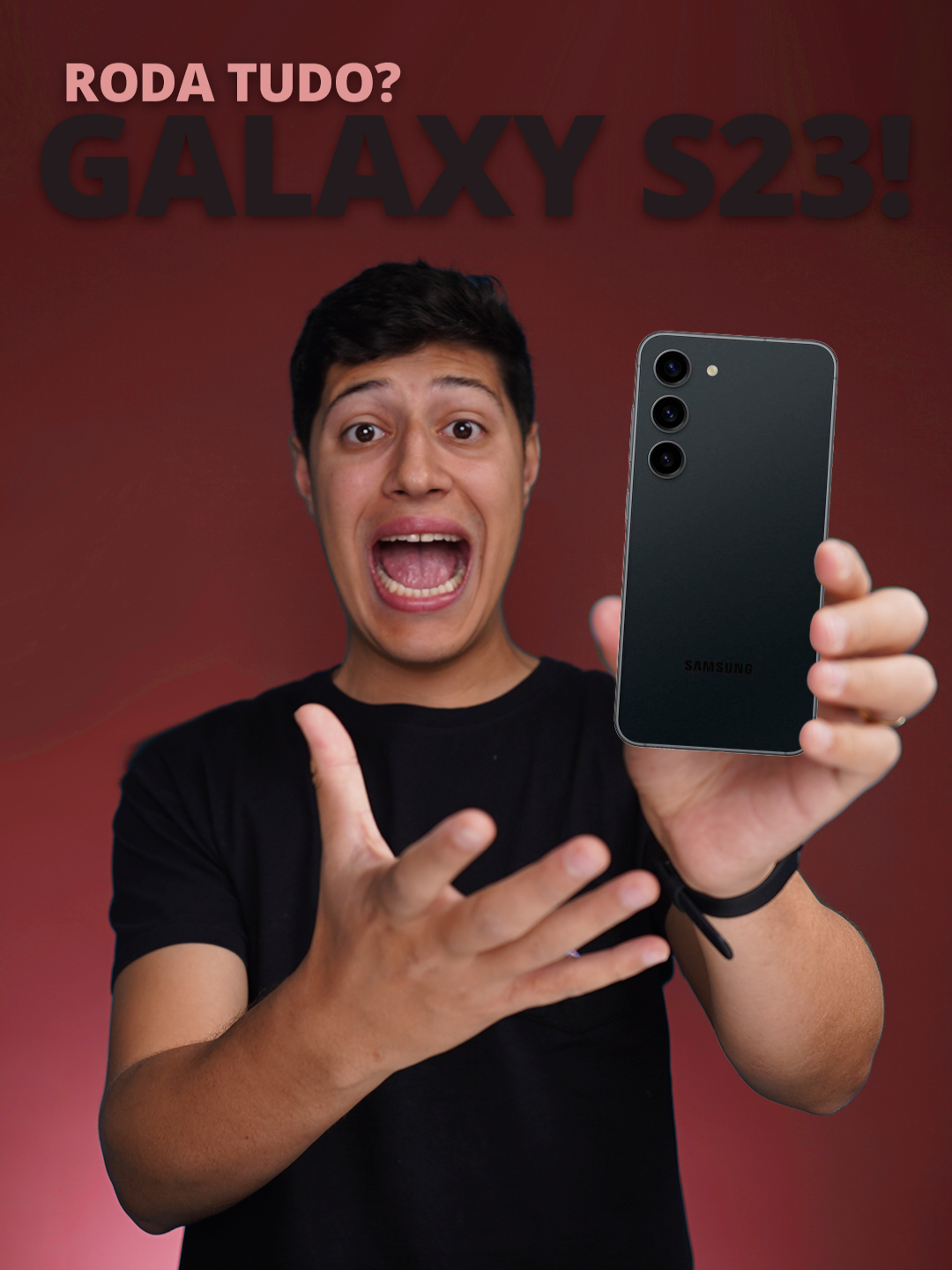 Esse CELULAR é o CARA!! Galayx S23!! #tech #celular #smartphone #samsung #android #galaxy