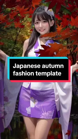 『Japanese autumn fashion』  #秋 #秋コーデ #autumnfashion #capcuttemplate 
