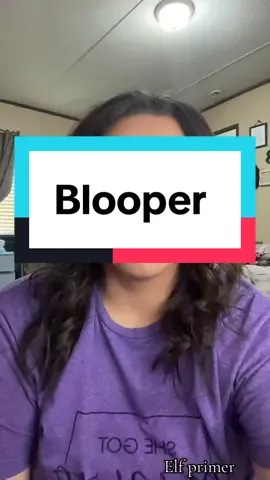 Ever been filming and missed up, no? Just me? Okay cool.. enjoy this little blooper 😝 & the elf power grip primer it really is amazing #elfpowergrip #makeupprimer #makeuptok #bloopers #falldealsforyou #tiktokshop #fypage 