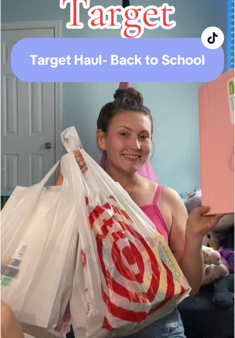 At the point in life where I’m excited for school/office supplies 🥰 #targethaul #backtoschool #targetbacktoschool #schoolhaul #target #momlife #momtok #MomsofTikTok #toddlermom #toddlertok 