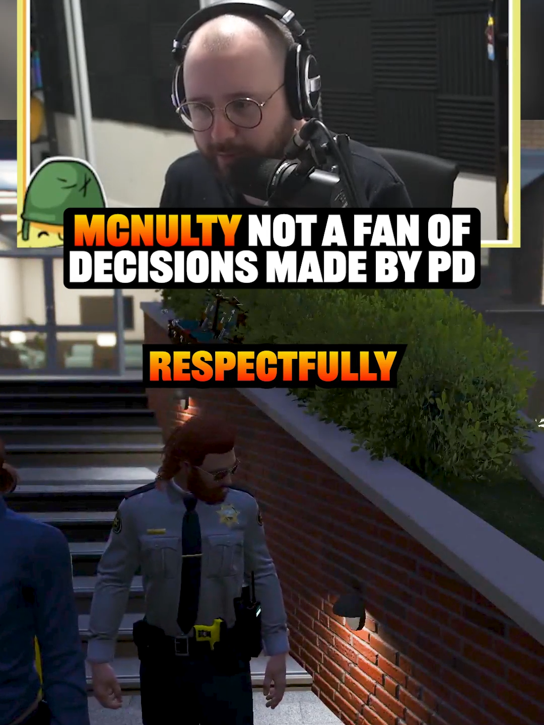 I don't think McNulty is a fan of the decisions being made in the PD 😬 (Lt_Custard on Twitch) #lt_custard #nopixel #gtarp #nopixelclips #gtaroleplay #fivem #gta5rp