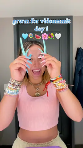 day 1 @VidSummit 🌸🛼🔆💝🦕 #vidsummit #event #grwmevent  #outfitinsporation #fashiontok  #granolagirl #granolatok   #colorfulfits #OOTD #fit #fits #outfitoftheweek #thisweeksoutfits #outfitinspo #2024 #BestFriends  #ootd #ootds #outfit #outfitoftheday #outfitoftheweek #grwm #grwms #dress #fashion #fashiontiktok #grwmacc #fashionacc #grwm_aesthetics #preppy #preppygrwm #grwmaccount #grwmaccounts #haul #hauls #haulacc #haulaccounts #transition #dresstransition #getreadywithme #grwmhair #bows #trendy #dayinmylife 