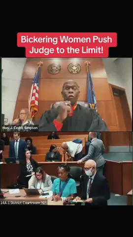 Part 2-Bickering Women Push Judge to the Limit!#court #courtroom #courttv #courtcamtv #judge #junge #fyp #foryou 
