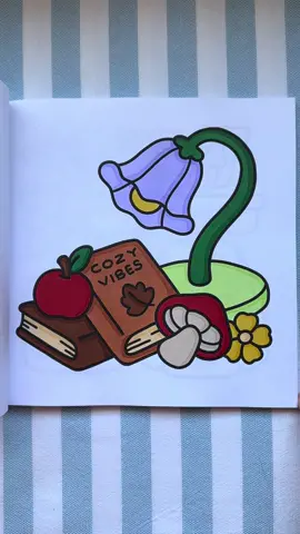 First page in the new Cozy & Cute book!!! I love how it came out 🥹💖💖💖 book is linked in the video and the markers I use are in my showcase! 💖🫶🏼 #colorwithme #coloring #markers #cocowyocoloring #cocowyo #meganmilesart #satisfying #alcoholmarkers #adultcoloringbook #ohuhumarkers #ohuhu 