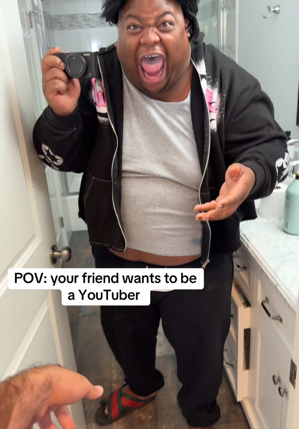 Pov: your friend wants to be a youtuber @Rish 