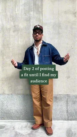 Day 2 of posting my outfit until I find my audience #outfitideas #falloutfits #outfitinspo #menswear #vintagefashion 