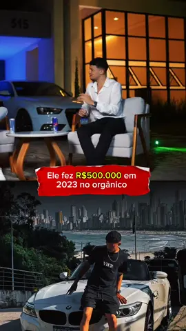 Ele faturou R$500 mil em 2023 no orgânico| Hugo Gabriel  #negociodigital #hugogabriel #milionario #marketingdigital #jovenmillonario #sucesso #mercadodigital 