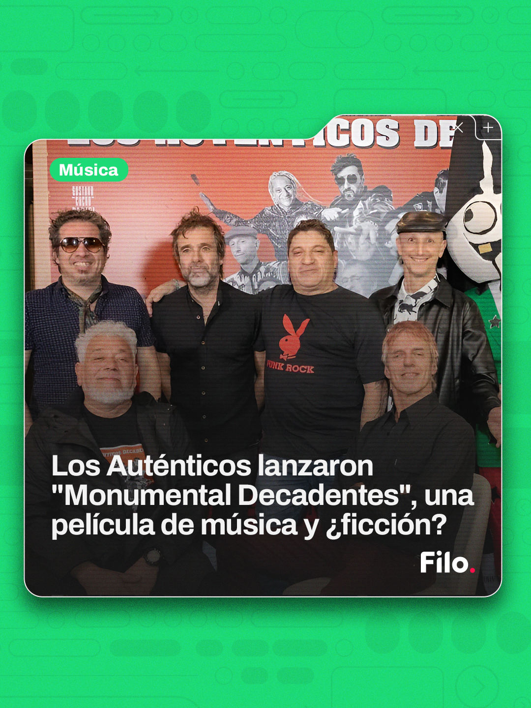 🎬🎵 Los Auténticos lanzaron 