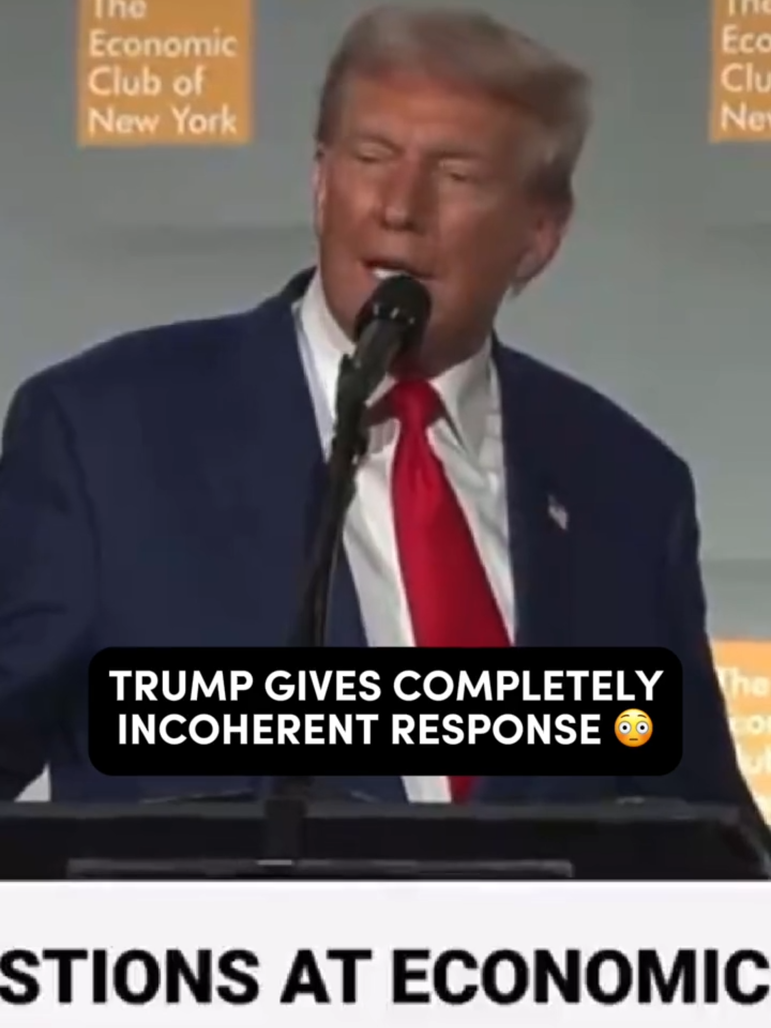 The question was if he would commit to prioritizing legislation to make childcare affordable, and if so, what specific legislation he would advance…#trump #childcare #ivanka #rubio #wtf #meidastouch