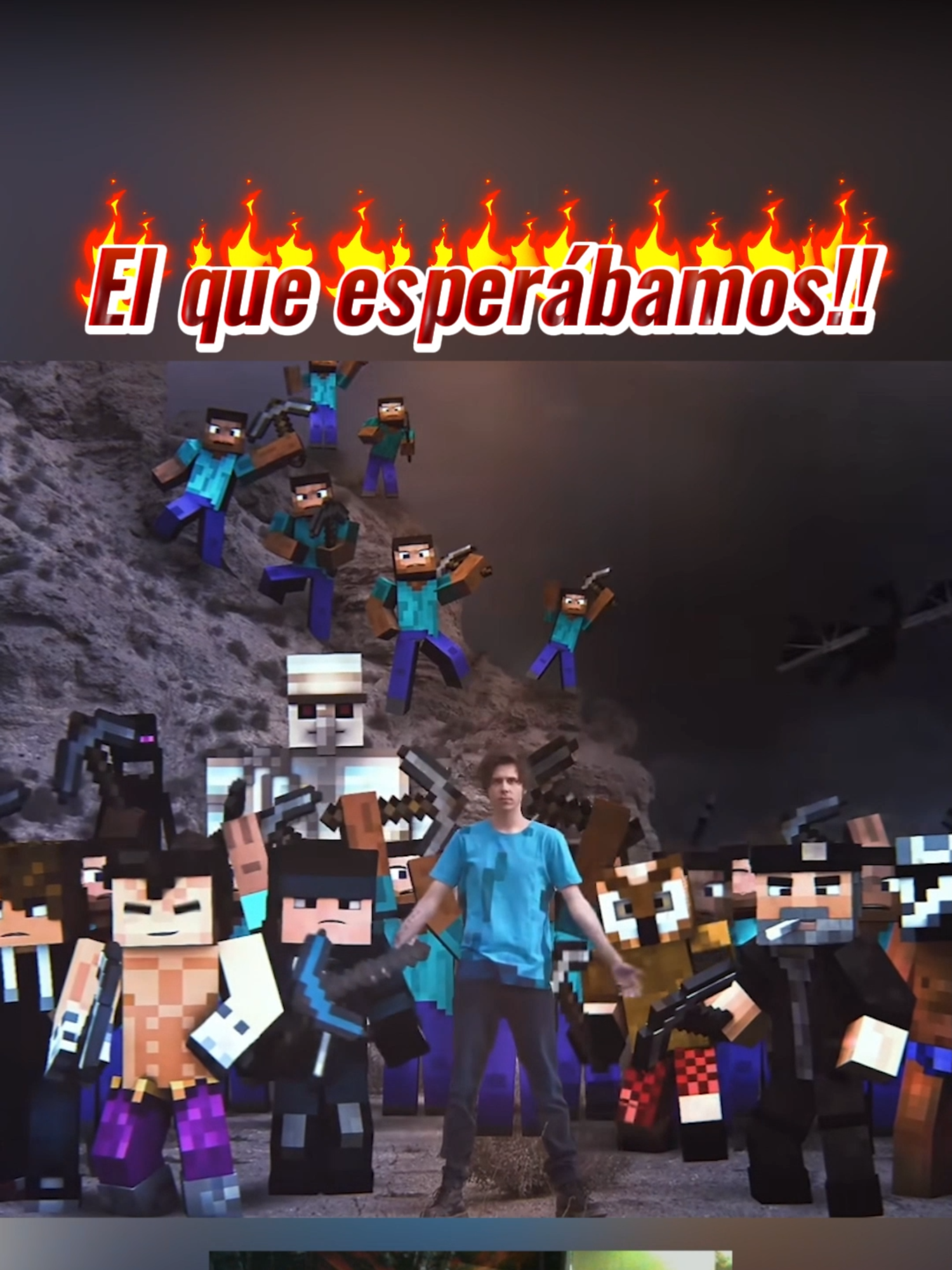 Tráiler de Minecraft!! #minecraftpelicula #rubius #rubiusminero #humorpeliculas #minecraftreacciones