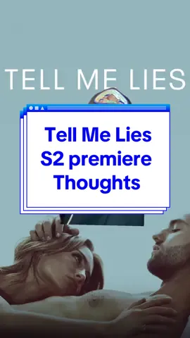 UNHINGED TV IS BYKE! “Tell Me Lies” is streaming on Hulu! 🍿 #fyp #hulu #hulusuggestions #whattowatch #tellmelies #stephendemarco #greenscreen 